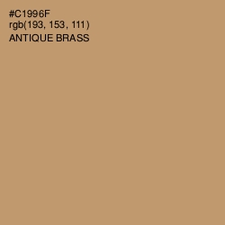 #C1996F - Antique Brass Color Image